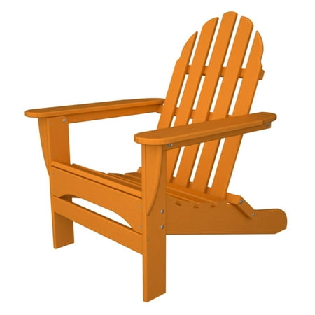 POLYWOOD® Classic Recycled Plastic Foldable Adirondack (Best Recycled Plastic Adirondack Chairs)