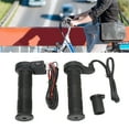 thumbnail image 4 of Motorcycle Heated Grips, 12V Nylon and TPU One Pair Dustproof Spring Power Supply Technology Motorcycle Hot Warm Handlebar  for Replacement, 4 of 8