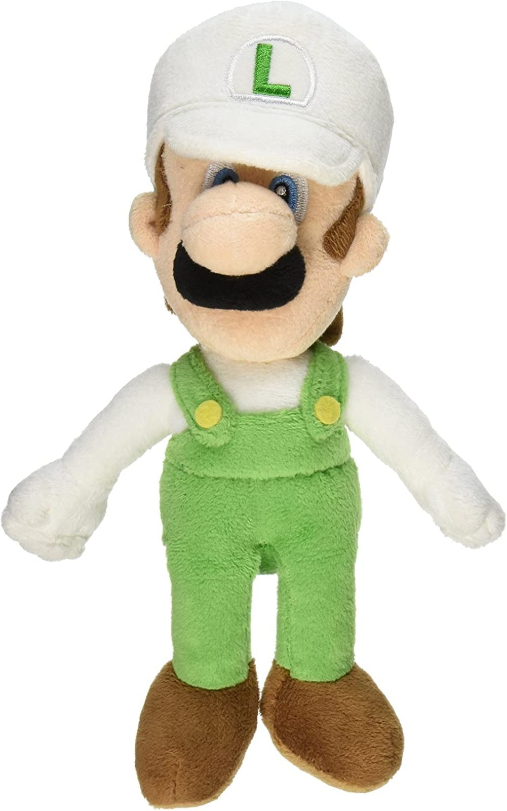 Official Super Mario Bros Luigi Green Plush Soft Toy 7.5" Sanei Japan Import 