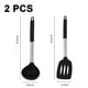 thumbnail image 2 of Juego de utensilios de cocina de silicona de 2 piezas, utensilios de cocina antiadherentes, mango de acero inoxidable, resistente al calor Namotu CPB-US-YYM843-5, 2 of 5