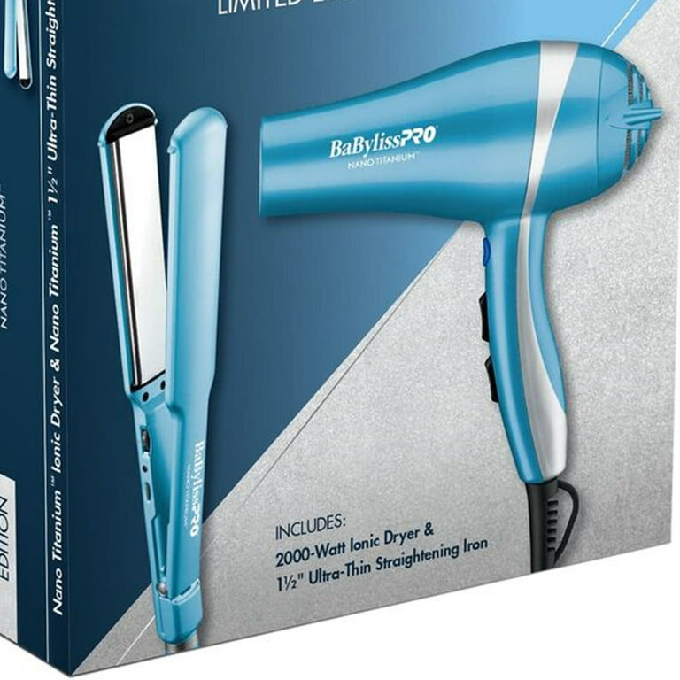 Combo of hair dryer and straightener online