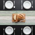 thumbnail image 3 of Sage Green Grey Table Runner 108 Inches Long,Dining Table Runners Dresser Scarves,Farmhouse Gray Barn Wooden Vintage Striped Kitchen Coffee Tablerunner for Tabletop Party Birthday Wedding 13"x108", 3 of 8