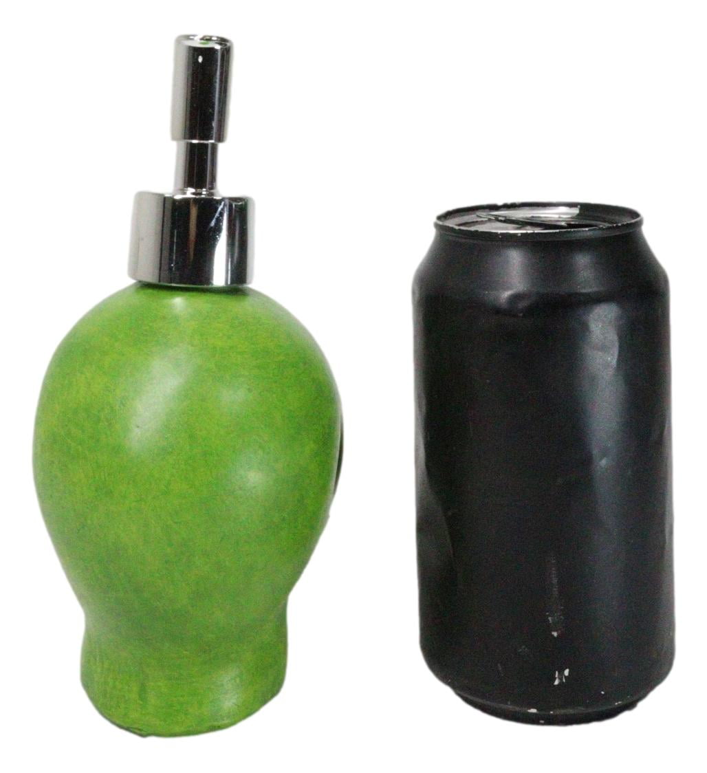 Green UFO Extra Terrestrial Roswell Alien Liquid Soap Or Lotion Pump Dispenser