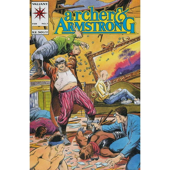 Archer And Armstrong #7 VF ; Valiant Comic Book