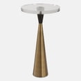 thumbnail image 6 of Uttermost Holton Tapered Brass Accent Table, 6 of 10