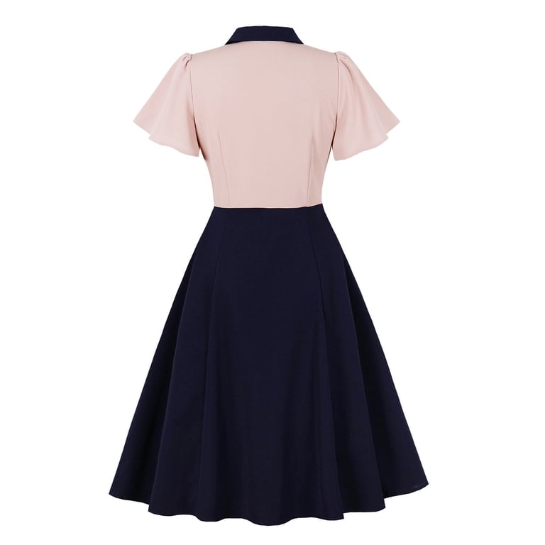 white christmas dresses Womens Denim Asymmetric Hem Caftan Tank Dress Tunic Cover Up – Peach Couture main image 0