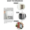 thumbnail image 5 of MSDADA Book Ends Clear Acrylic Bookends (5pairs/10pcs), 5 of 7