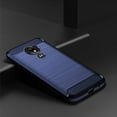 thumbnail image 3 of Phone Case for Motorola Moto G7 Play Optimo with Tempered Glass Screen Protector Cover Slim Rubber Protective Cell Accessories 7th Gen Generation Motog7play Motorcycle G7play G7optimo 2019 Cases Blue, 3 of 6