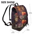thumbnail image 2 of Yiaed Butterfly Sitting on a Flower Print Laptop Backpack for Women Slim Computer Bag Work Travel College Backpack Purse Fits 14 Inch Notebook, 2 of 4