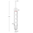 thumbnail image 3 of StonyLab Aparato de extracción tipo Soxhlet de 500 ml Extractor Soxhlet 45/40 de vidrio de borosilicato con condensador Allihn y 2 matraces de fondo plano de 500 ml con unidad completa de junta 24/40, 3 of 5