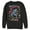 Black, variant on Men's Superman Hero Break Barriers  Sweatshirt Athletic Heather Large