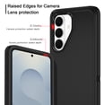 thumbnail image 3 of I-HONVA Compatible with Samsung Galaxy S26 Case,3-Layer Military-Grade Drop Protection Anti-Slip Bumper Rugged Shockproof Dustproof Protection Phone Case,Black, 3 of 7
