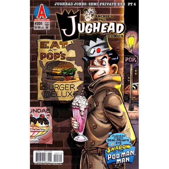 Archie's Pal Jughead Comics #205 VF ; Archie Comic Book