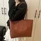 thumbnail image 4 of Bolso informal de moda para mujer, bolso de hombro, bolso de mensajero, cartera, bolso de hombro de PU, 4 of 6