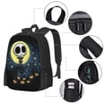 thumbnail image 4 of Jack And Sally Night-Mare Before Christmas Backpack,3d Print Laptop Backpack Lightweight Casual Daypack Bookbag Multi-Function Travel Backpack, 4 of 5