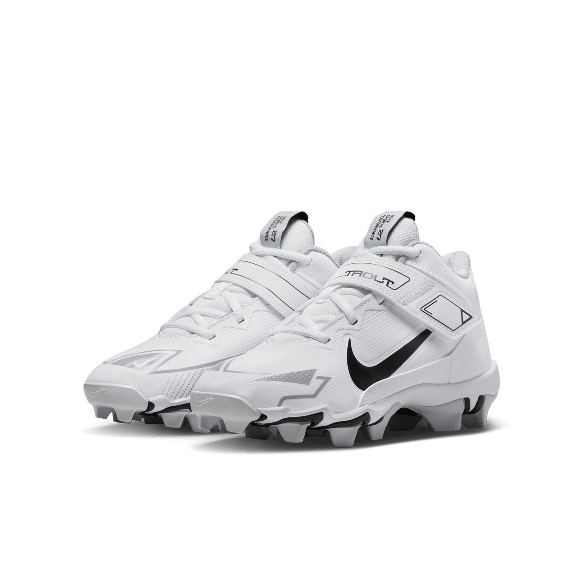 Nike Youth Force Trout 8 Keystone Rubber Molded Baseball Cleats
