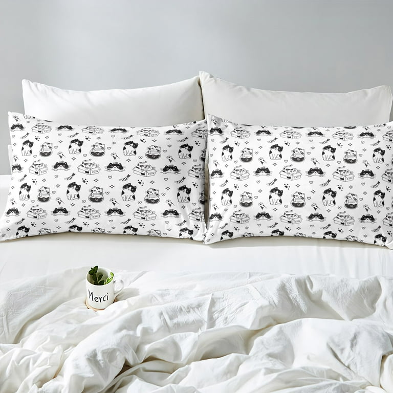 Cute white 2024 bed sets