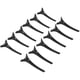 thumbnail image 4 of Pinza para el pelo Jadeshay 12 piezas profesional mate pico de pato, 4 of 14