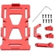 thumbnail image 1 of Soporte de batería RC Placa de montaje de batería RC de aleación de aluminio para Axial SCX24 AXI90081 AXI00001 AXI00002 1/24 RC CarRed, 1 of 10
