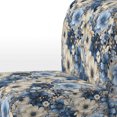 thumbnail image 4 of Designart "Bleu Blanc Ranunculus Charm II" Chaise d'Appoint Florale Bleue - Fauteuil de Cottage pour Salon, 4 of 7