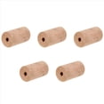 thumbnail image 1 of 5X Bouchons de Flûte Tête de Flûte Joint de Liège pour Accessoires d'Instrument Musical de Flûte, 5 x Liège de Flûte, Couleur Bois, 1 of 8