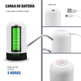 thumbnail image 4 of Dispensador de Agua Eléctrico Recargable USB Tecnoware, 4 of 4