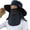 Kcl015-black, variant on Sun Hat Unisex Coverage Shield Flap Cap Garden Lawn Work Hiking Fishing Hats