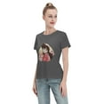 thumbnail image 4 of T-Shirt Basique à Manches Courtes pour Femmes Detective Conan Moriland, 4 of 6