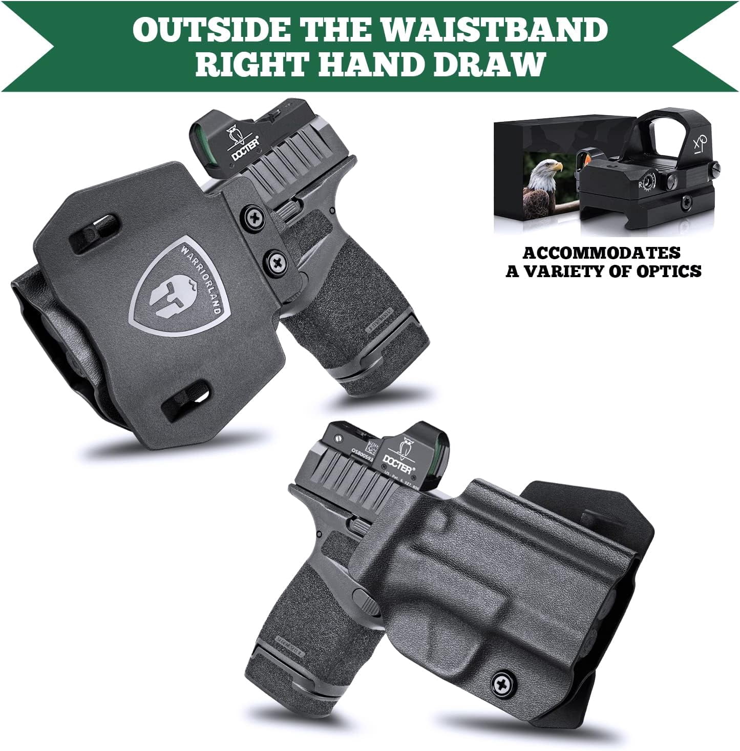 Holster For Springfield Armory Hellcat&Hellcat Pro w/OSP/RDP/Red Dot/Optic