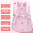 thumbnail image 4 of Mochilas escolares para niñas Mochila Kawaii Mochila escolar de gran capacidad para niñas de 6 a 12 años (estampada en morado), 4 of 4