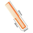 thumbnail image 2 of 8'' Fl Fade Comb with Medium with an Handle for Orange, 2 of 8