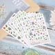 thumbnail image 3 of 9 pcs 3D Nail Art Sticker Self-Adhesive Nail Decoration DIY Manicure Decals, 3 of 5