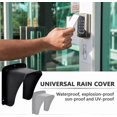 thumbnail image 2 of Waterproof Metal Cover For Video Camera, Doorbell, Door Lock, Access Doors Knob, Protects Device From Sunshine And Raindrops, Suitable For All Types, 2 of 5