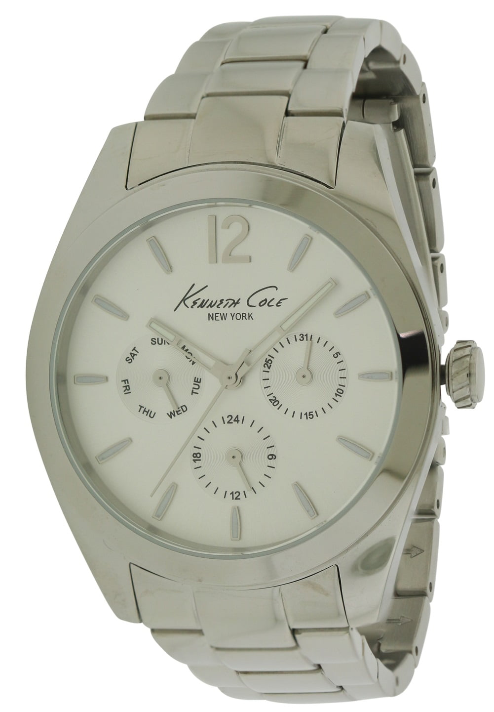 Kenneth Cole - Kenneth Cole Men's New York Stainless Steel Watch Kenneth Cole Stainless Steel Watch