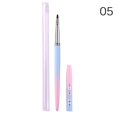 thumbnail image 1 of 1/3/5 Uds Nail Art Liner pincel de rayas francesas pinceles de Gel UV pintura dibujo manicura pluma herramientas Gao Jinjia LED, 1 of 2