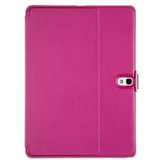 Speck StyleFolio Case Flip Cover for Samsung GALAXY Tab S 10.5 - Fuchsia Pink/Nickel Grey