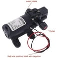 thumbnail image 2 of 12v Rv Water Pump Dc 12v 60w 130pi 6l/min High Pressure Water Pump Diaphragm Self-priming Pump Rv Water Pump, 2 of 5