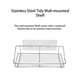 thumbnail image 2 of Bewildely Estante de almacenamiento, suministros de cocina, soporte impermeable sin perforaciones, soporte colgante para inodoro, instalación práctica, Juegos de accesorios de baño Bewildely HA066399-00, 2 of 6
