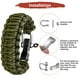 thumbnail image 5 of Hebilla de Shackle de Pulsera de Paracord Uxcell [4PCS] - Gancho de Metal O Ajustable para Pulseras Cinturón [Cabeza Plana Plateada], 5 of 6