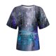 thumbnail image 4 of Camisas gráficas Penkiiy para mujer Nueva impresión de manga corta cuello de la tripulación de mujer Casual Top M Multicolor, 4 of 6