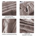 thumbnail image 6 of Qocolhg Solid Color Summer Quilt Bedding Modern Air Conditioner Quilt for Kids, Cotton Breathable Comforter Print Floral Quilts Bedspread, Cooling Blankets for Hot Sleepers, 39x59 inch, Coffee, 6 of 6