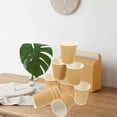 thumbnail image 4 of 50pcs Household Paper Cups Disposable Coffee Cups Heat-resistant Paper Cups Beverage Cups, 4 of 5