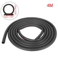 thumbnail image 2 of 2 Pcs 4m 15x15mm Universal Car D Shape Rubber Weather Waterproof Strip Seal Edge Protector  Trim, 2 of 6
