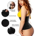 thumbnail image 4 of Cinturón de envoltura de barriga adelgazante para mujer, cinta de entrenamiento de cintura de envoltura invisible, cinturón de soporte lumbar envuelto, espalda cómoda ajustable B Adepaton SM-130, 4 of 7