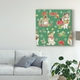 thumbnail image 3 of Trademark Fine Art 'Holiday Paws Step 03D' Canvas Art by Beth Grove, 3 of 4