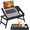 Black, variant on Bed Tray Table Breakfast Food Tray with Folding Legs Serving Tray for Laptop Desk, Sofa,Platters,TV,Snack,Eating Tray(Black, Medium)