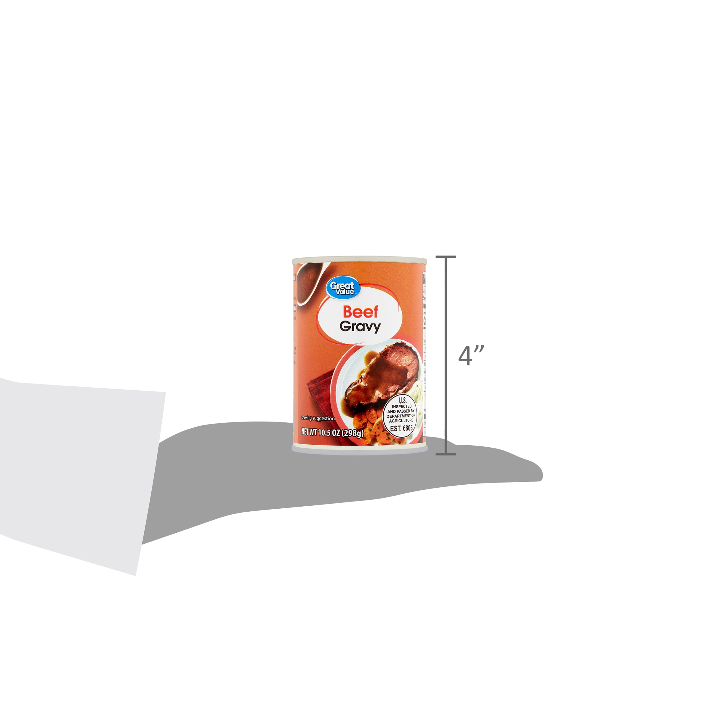 Great Value Beef Gravy, 10.5 oz
