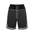 thumbnail image 5 of Maqroz Mens Basketball Shorts Athletic Gym Training Shorts with Pockets Striped Elastic Waist Drawstring Sportswear Running Workout Active Summer Casual Short Pants, 5 of 6