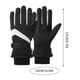 thumbnail image 3 of Ski Gloves Winter Cycling Outdoor Windproof Fleece Thick Warm Non-Slip Grip Water-Resistant Touchscreen Thermal Sports Gloves | Unisex | 1 Pair, 3 of 5