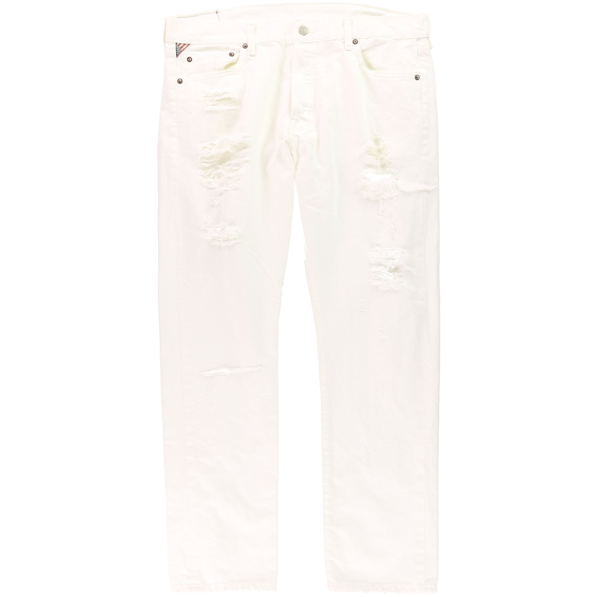 ralph lauren white jeans mens